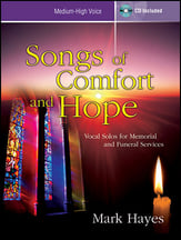 Songs of Comfort and Hope Vocal Solo & Collections sheet music cover